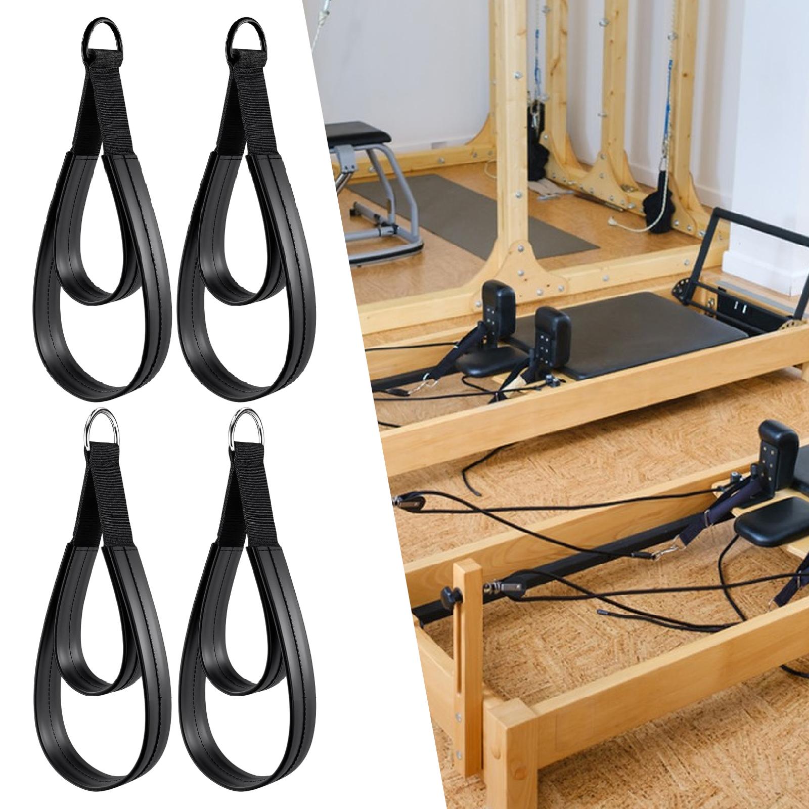 Yoga Fitness Pilates Reformer - 2x D-ringi Pasek Uchwyt Wielofunkcyjne Pilates