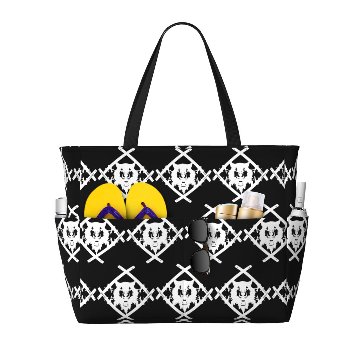 Yoga Fitness Merch - Torba plażowa z logo Xavier Wulf,