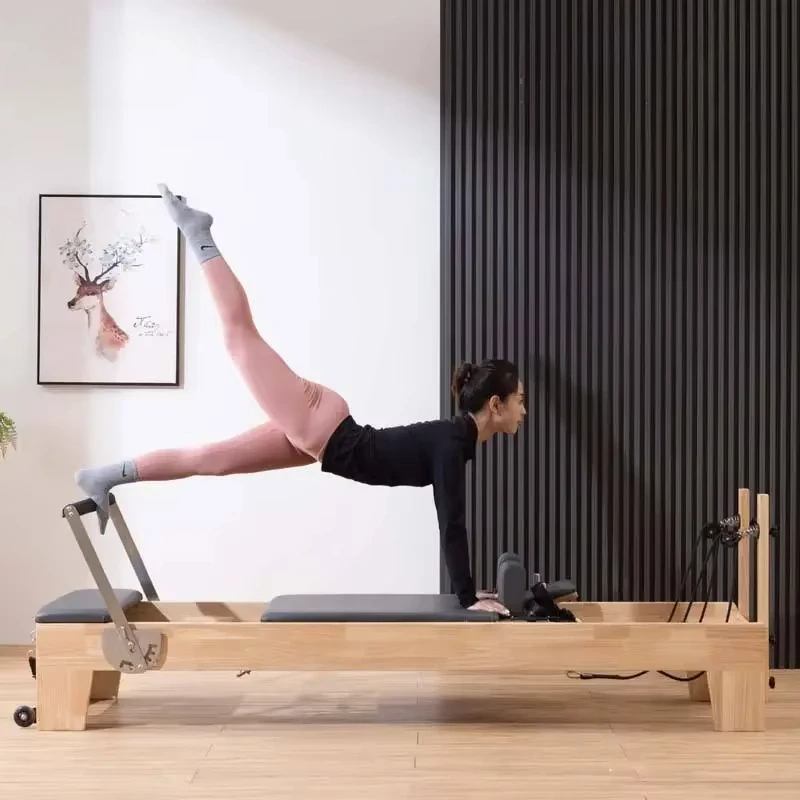 Yoga Fitness Pilates Reformer - Profesjonalny sprzęt do ćwiczeń w domu,