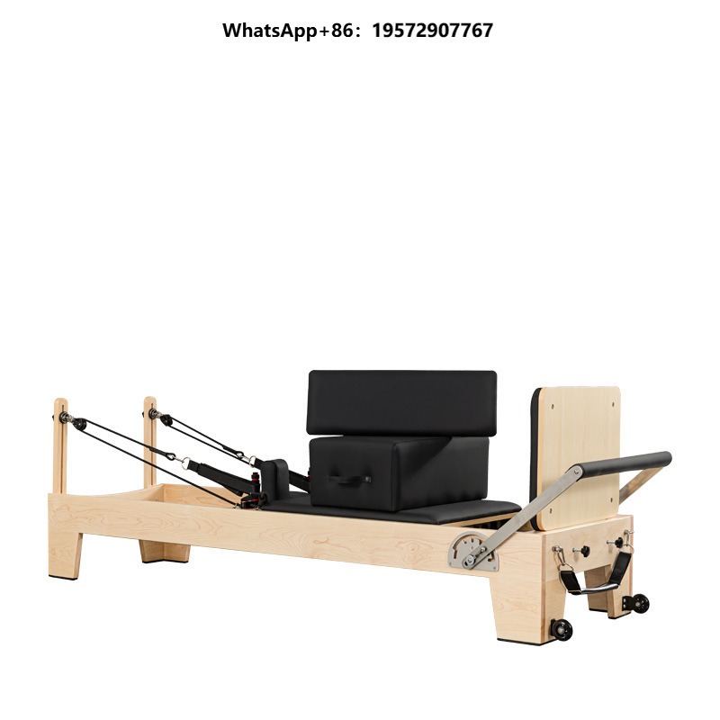 Yoga Fitness Pilates Reformer - Wysokiej jakości łóżko do pilatesu Maple