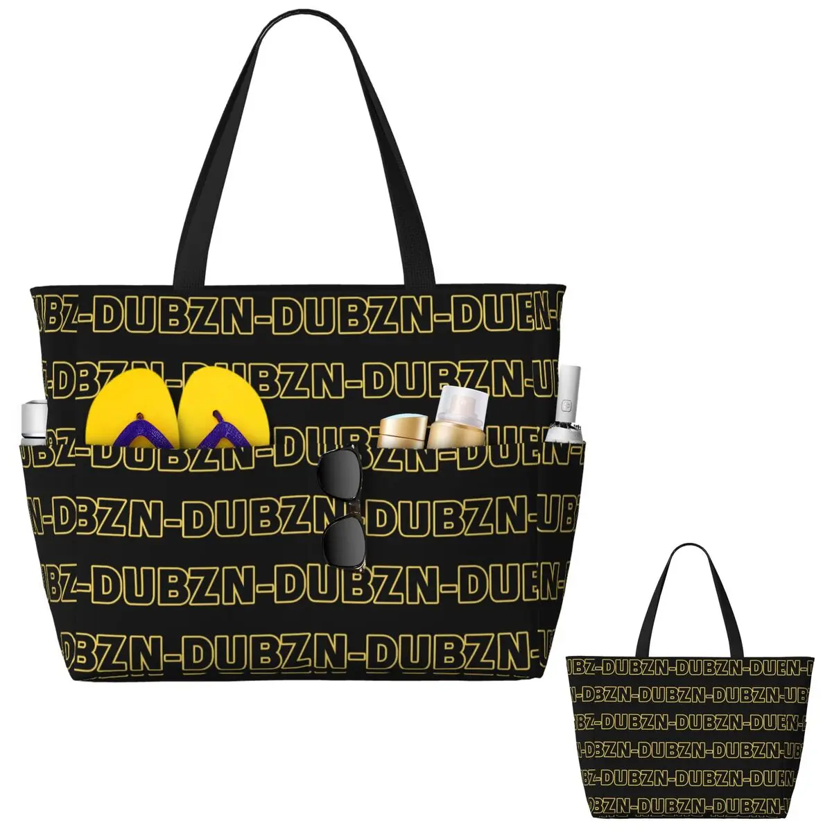 Yoga Fitness Merch - Torba plażowa z logo N-Dubz, torba