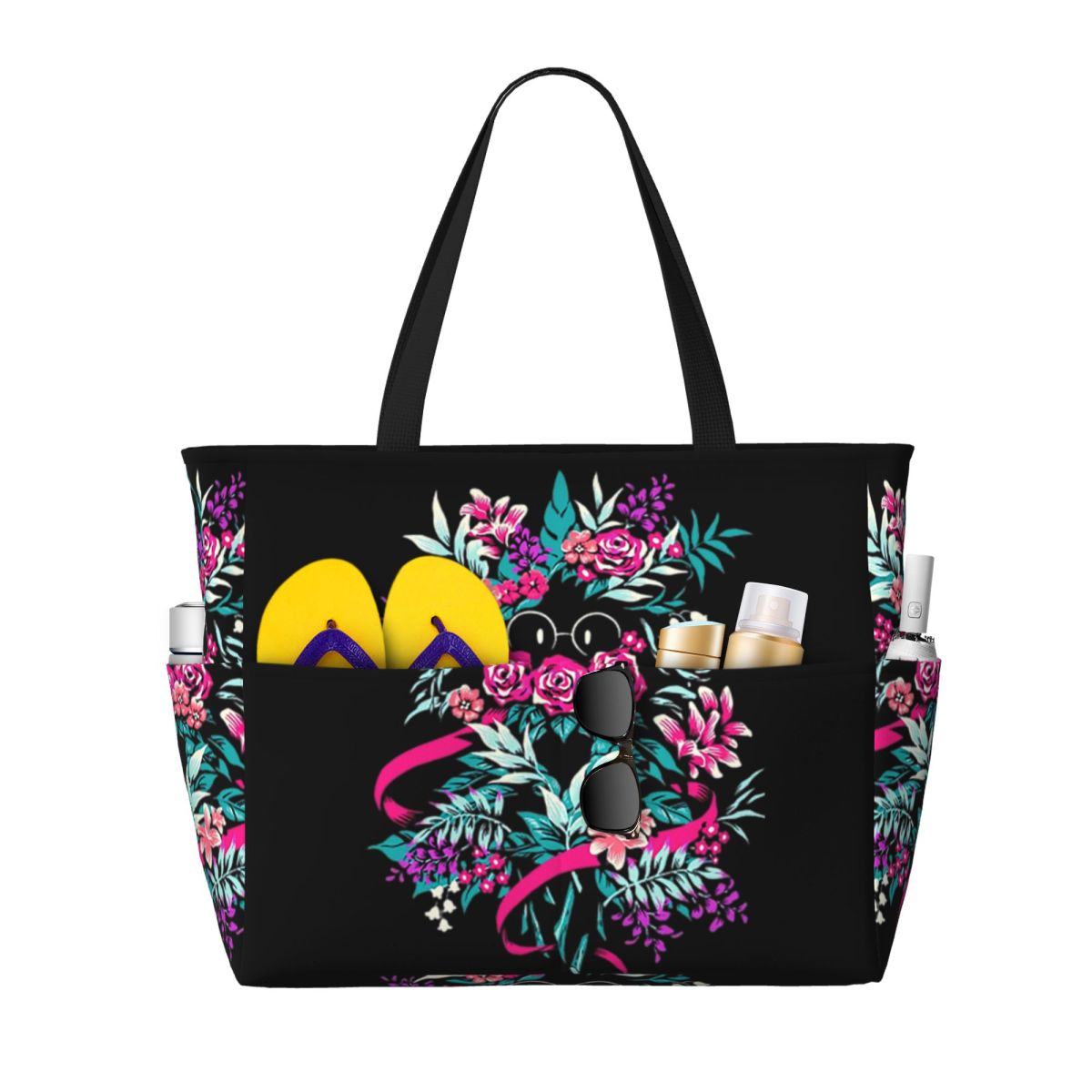 Yoga Fitness Merch - Torba Deltarune Spamton Merch Ralsei Floral