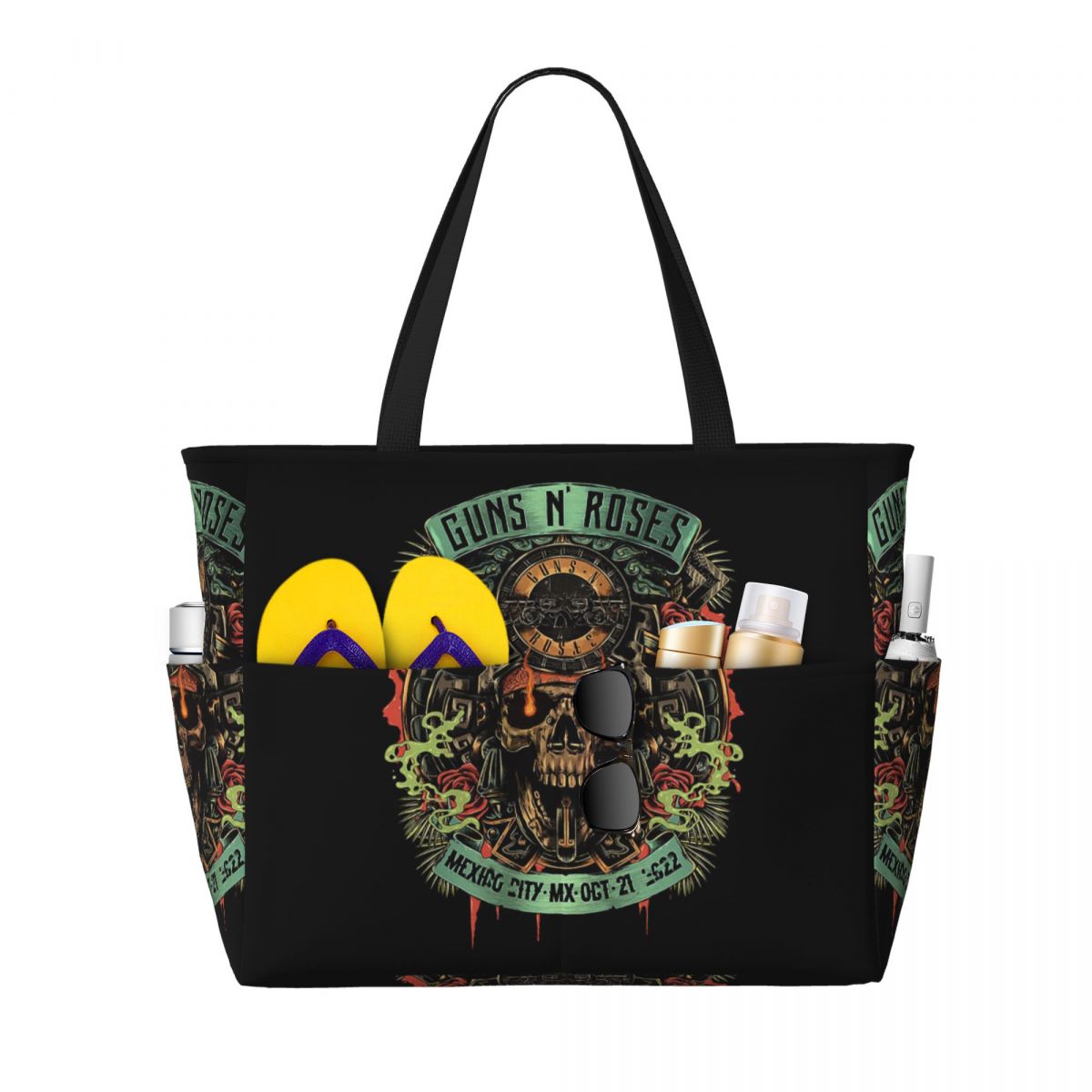 Yoga Fitness Merch - Torba plażowa Guns N Roses z