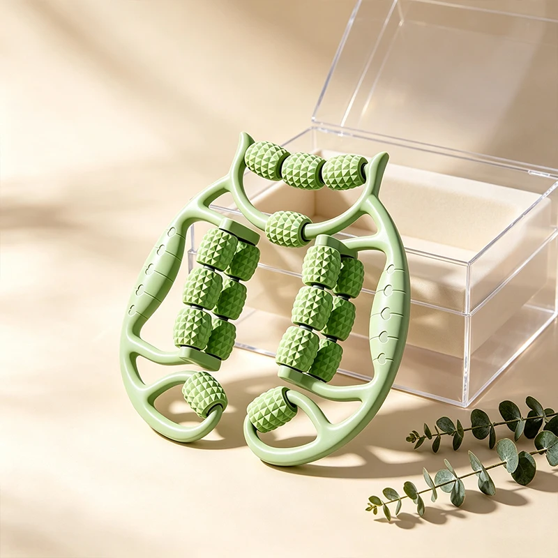 Yoga Fitness Ring - Masażer do nóg z 18 kółkami,