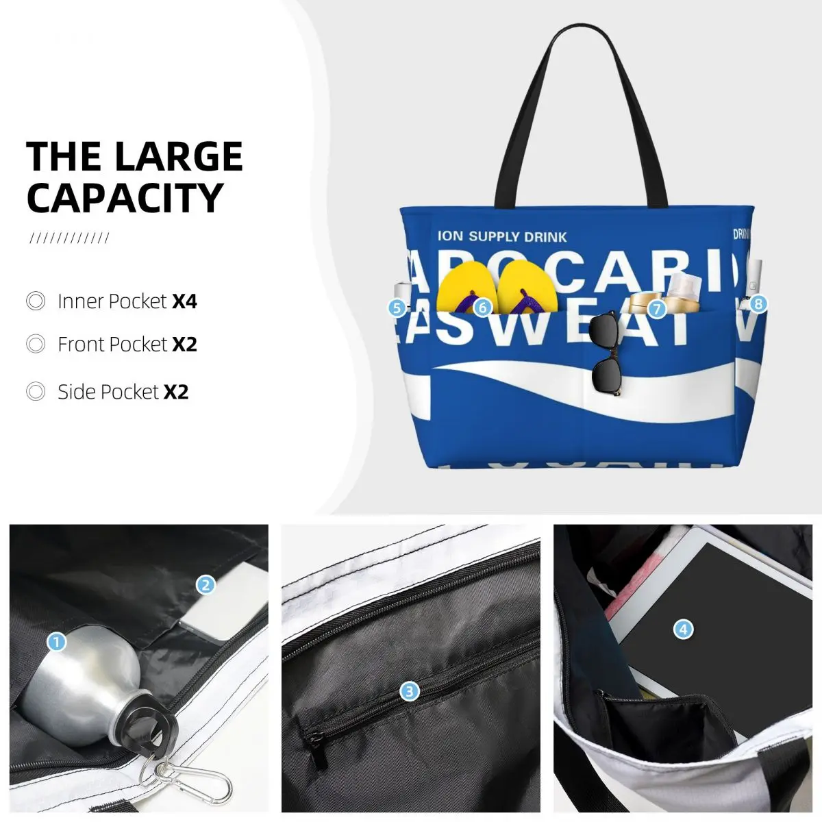 Torba plażowa Pocari Sweat, to – Yoga Fitness Merch recenzja i cena
