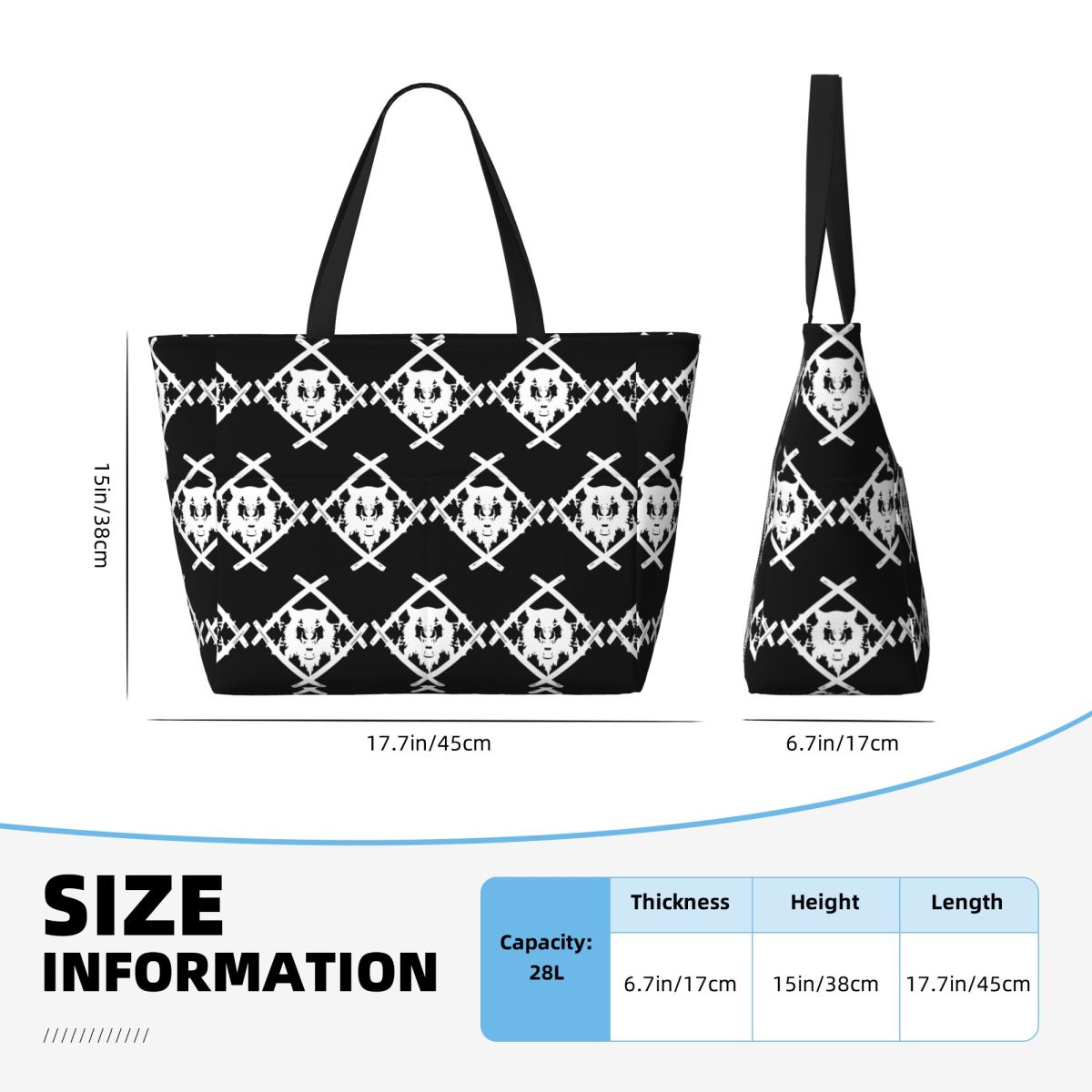 Torba plażowa z logo Xavier Wu – Yoga Fitness Merch recenzja i cena