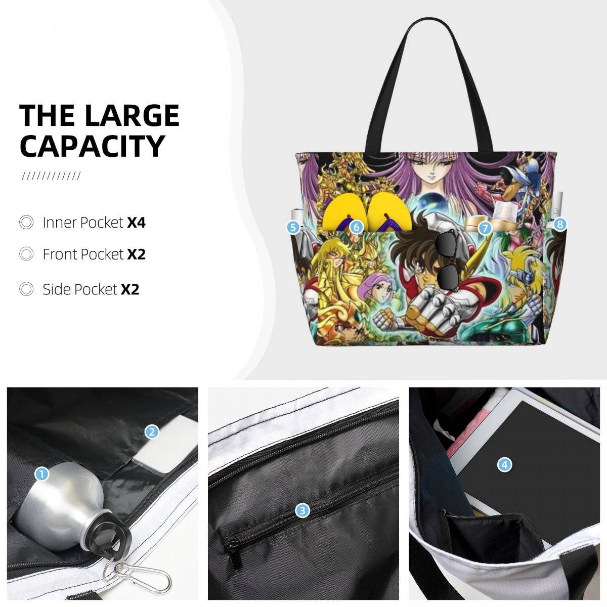 Torba plażowa Seiya Knights Me – Yoga Fitness Merch recenzja i cena