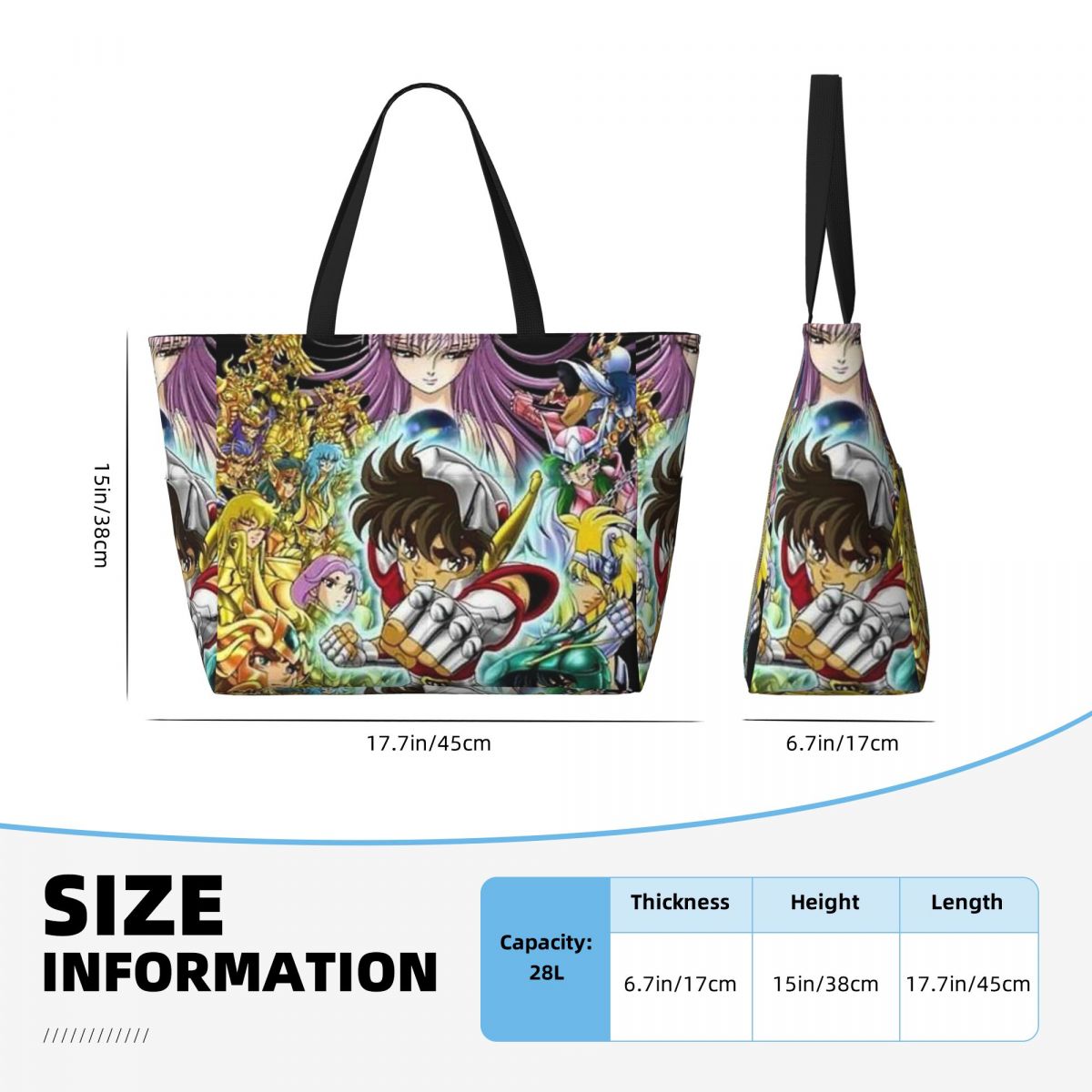 Torba plażowa Seiya Knights Me – Yoga Fitness Merch recenzja i cena