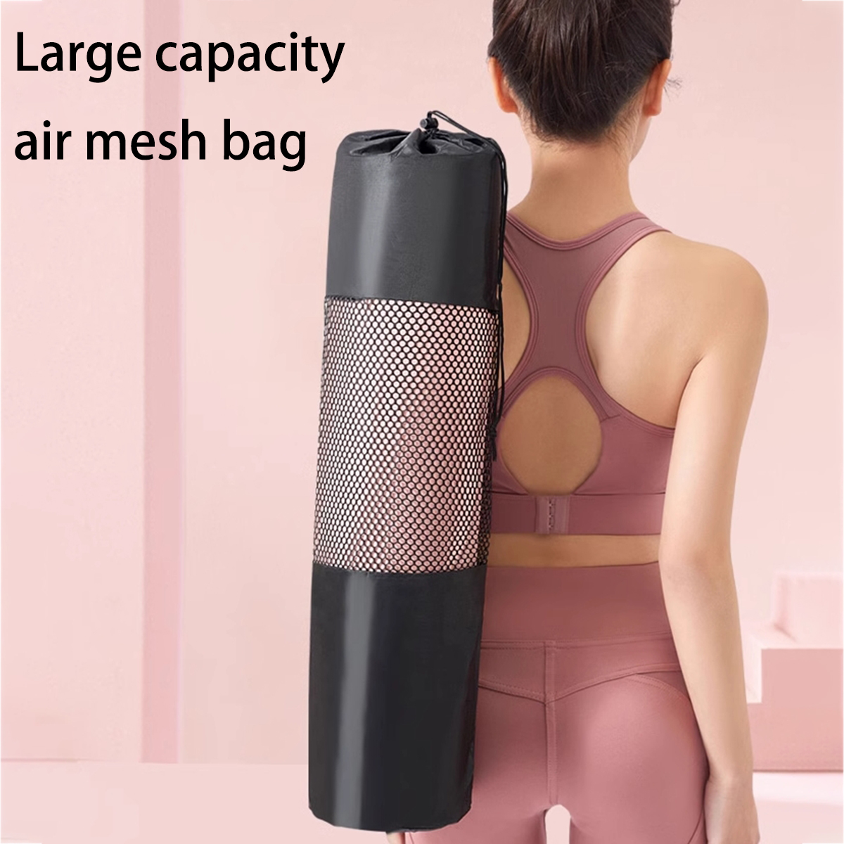 Oddychająca siatkowa torba do  – Yoga Fitness Matte recenzja i cena