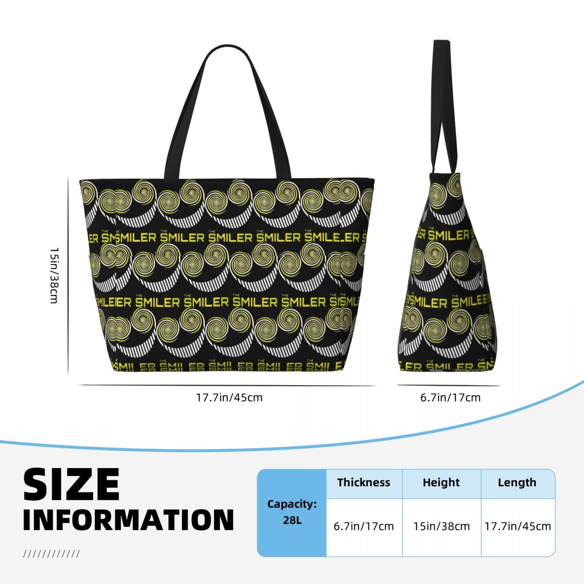 Torba Plażowa The Smiler Alton – Yoga Fitness Merch recenzja i cena