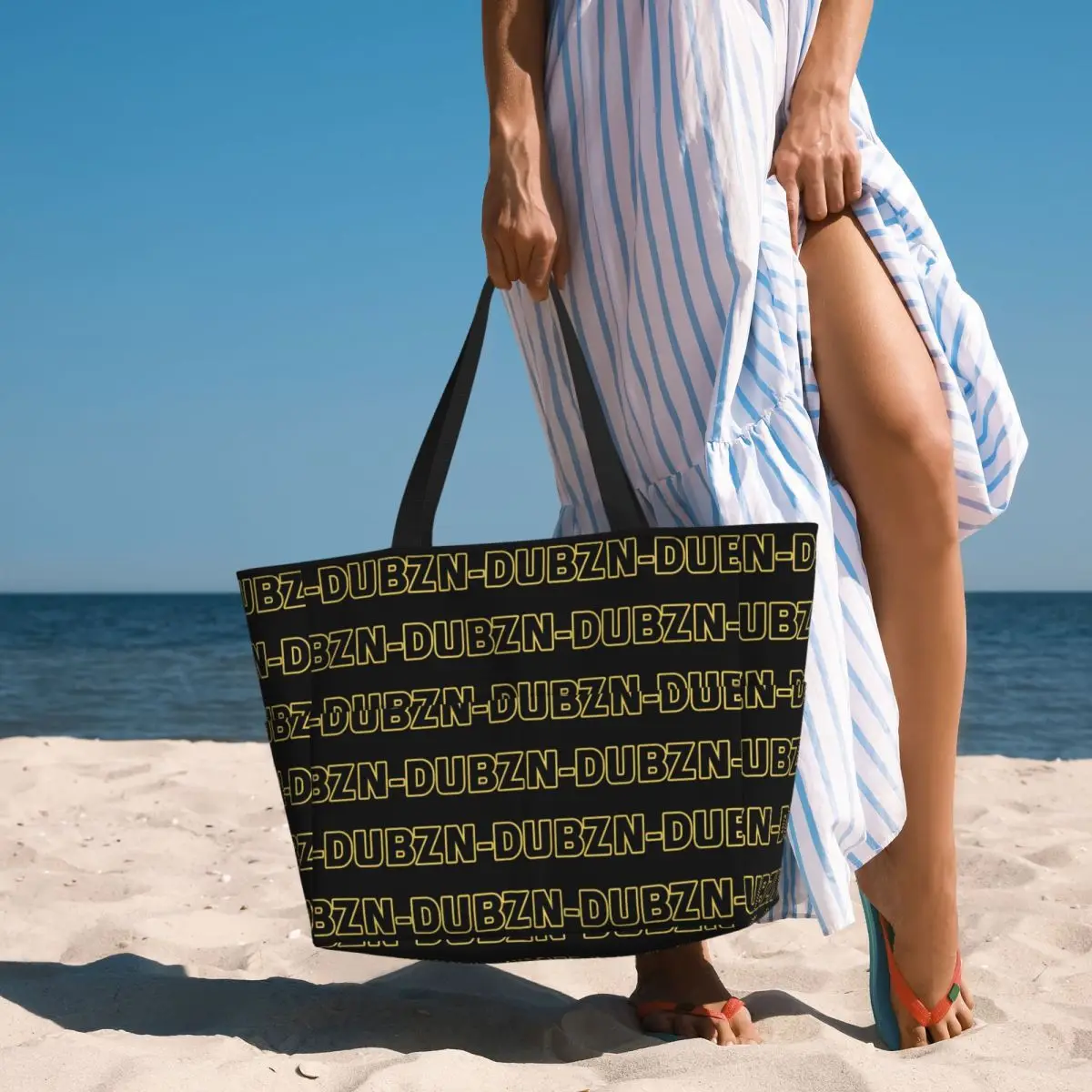 Torba plażowa z logo N-Dubz, t – Yoga Fitness Merch recenzja i cena