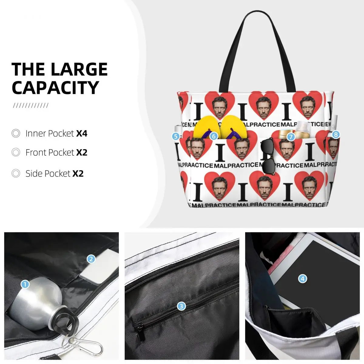 Torba plażowa House MD Malprac – Yoga Fitness Merch recenzja i cena