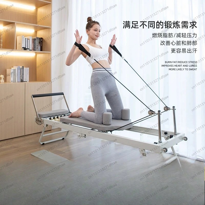 Sprzęt do pilatesu w domu, duż – Yoga Fitness Pilates Reformer recenzja i cena