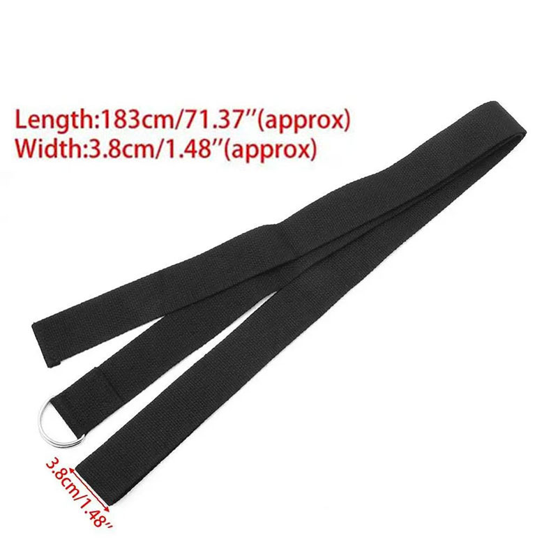 183*3.8cm pasek do jogi bawełn – Yoga Fitness Ring recenzja i cena