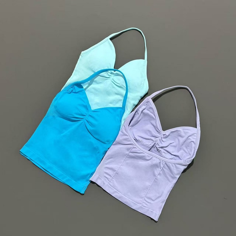 Damskie bezszwowe topy sportow – Yoga Fitness Matte recenzja i cena