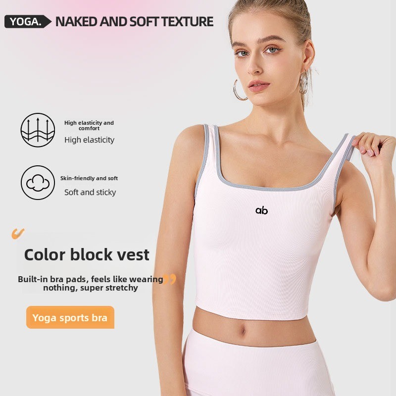 Damski letni prążkowany top do – Yoga Fitness Matte recenzja i cena