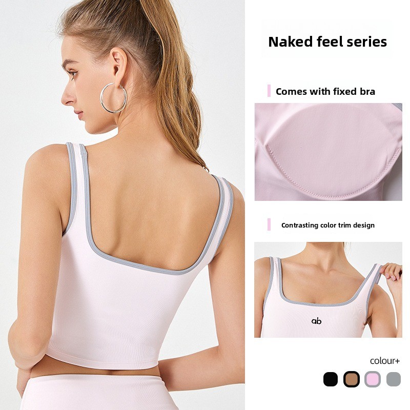 Damski letni prążkowany top do – Yoga Fitness Matte recenzja i cena