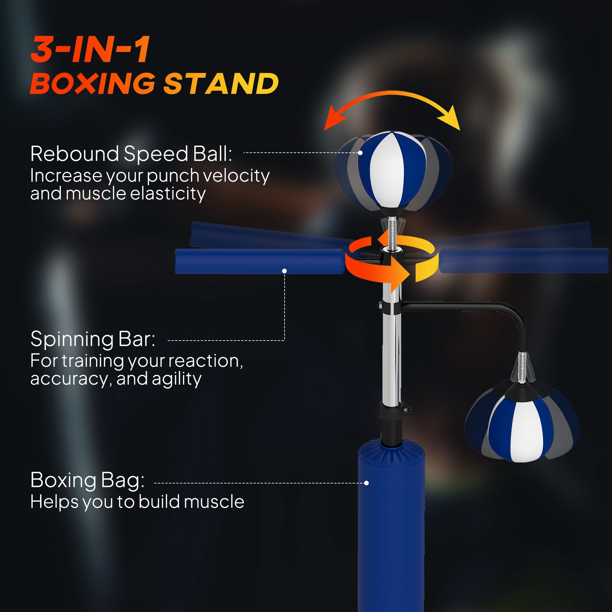 Stojak na worek treningowy 4.6 – Boxing Punching Bag recenzja i cena