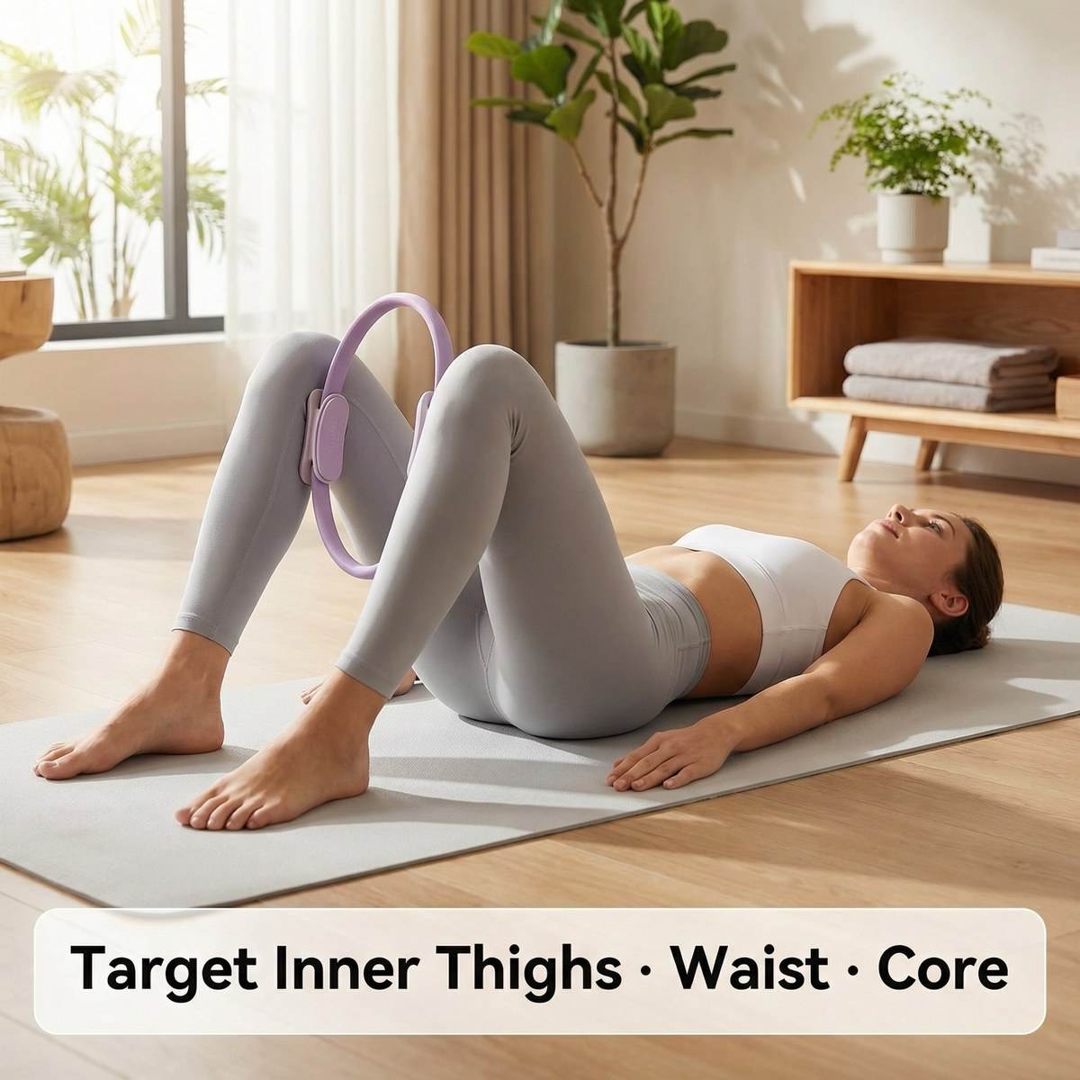 Obręcz do pilatesu 38 cm, magi – Yoga Fitness Ring recenzja i cena