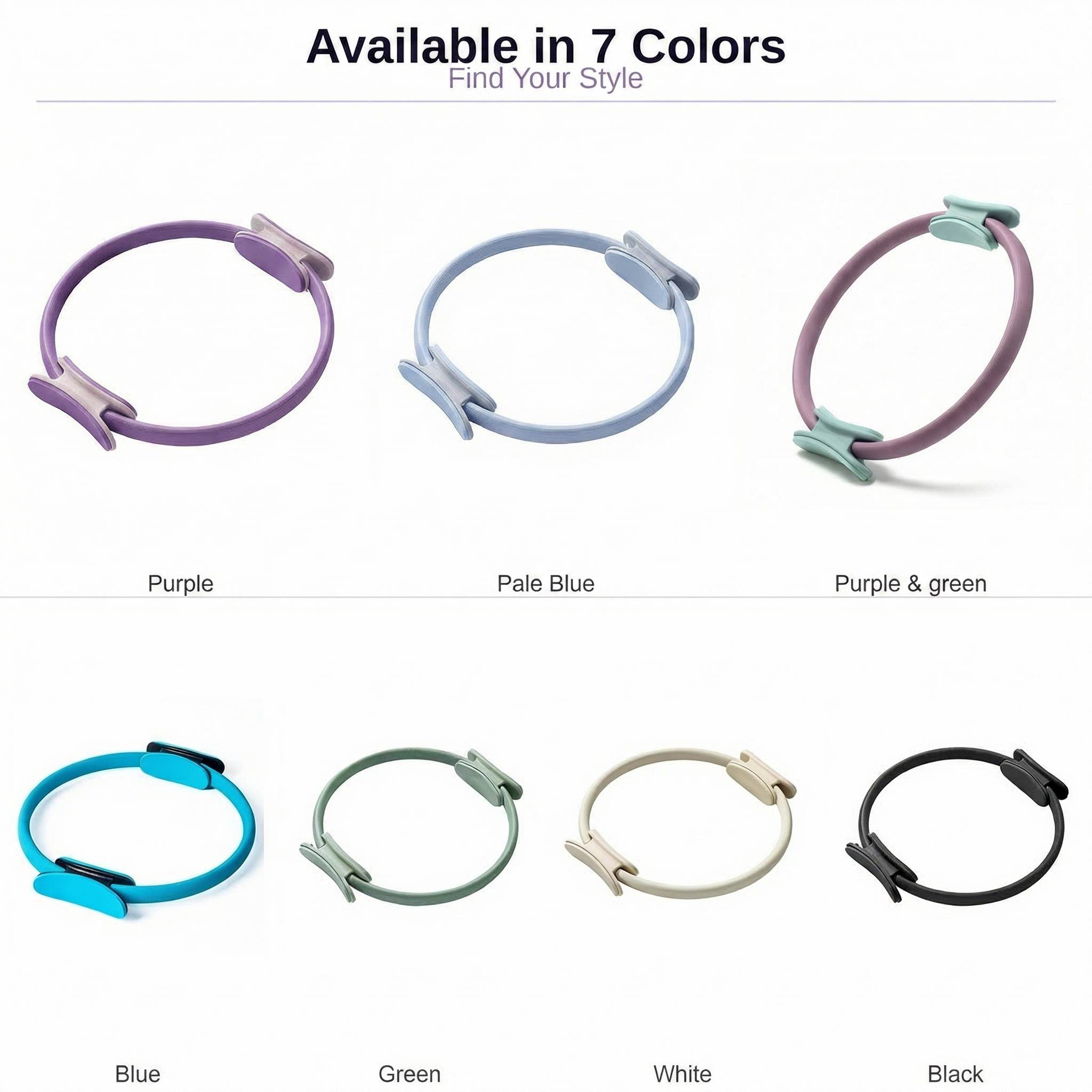 Obręcz do pilatesu 38 cm, magi – Yoga Fitness Ring recenzja i cena