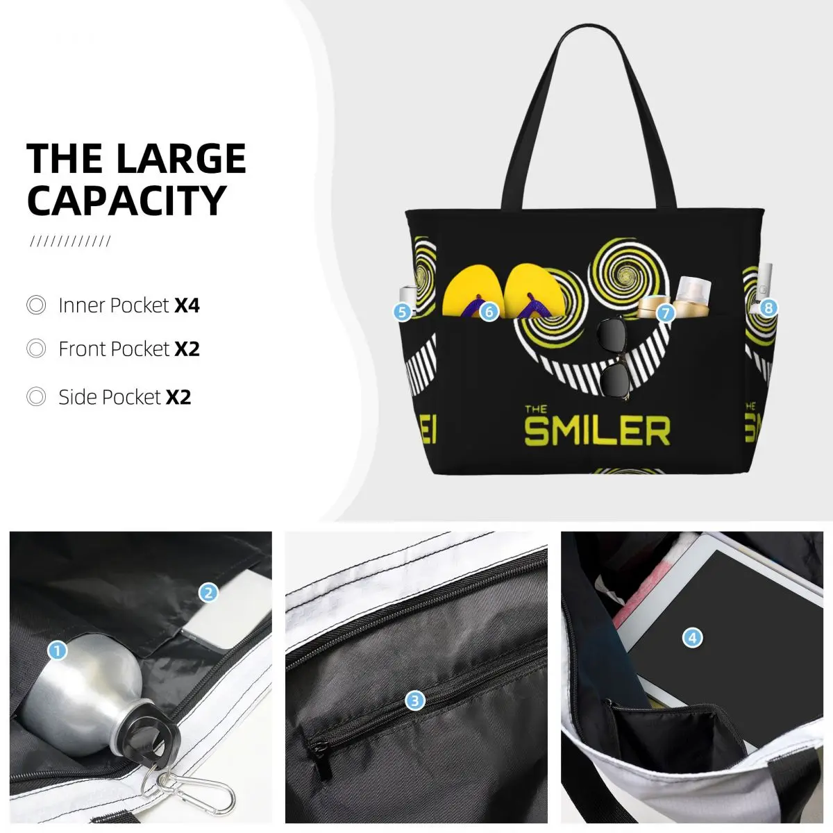 Torba Plażowa The Smiler Alton – Yoga Fitness Merch recenzja i cena