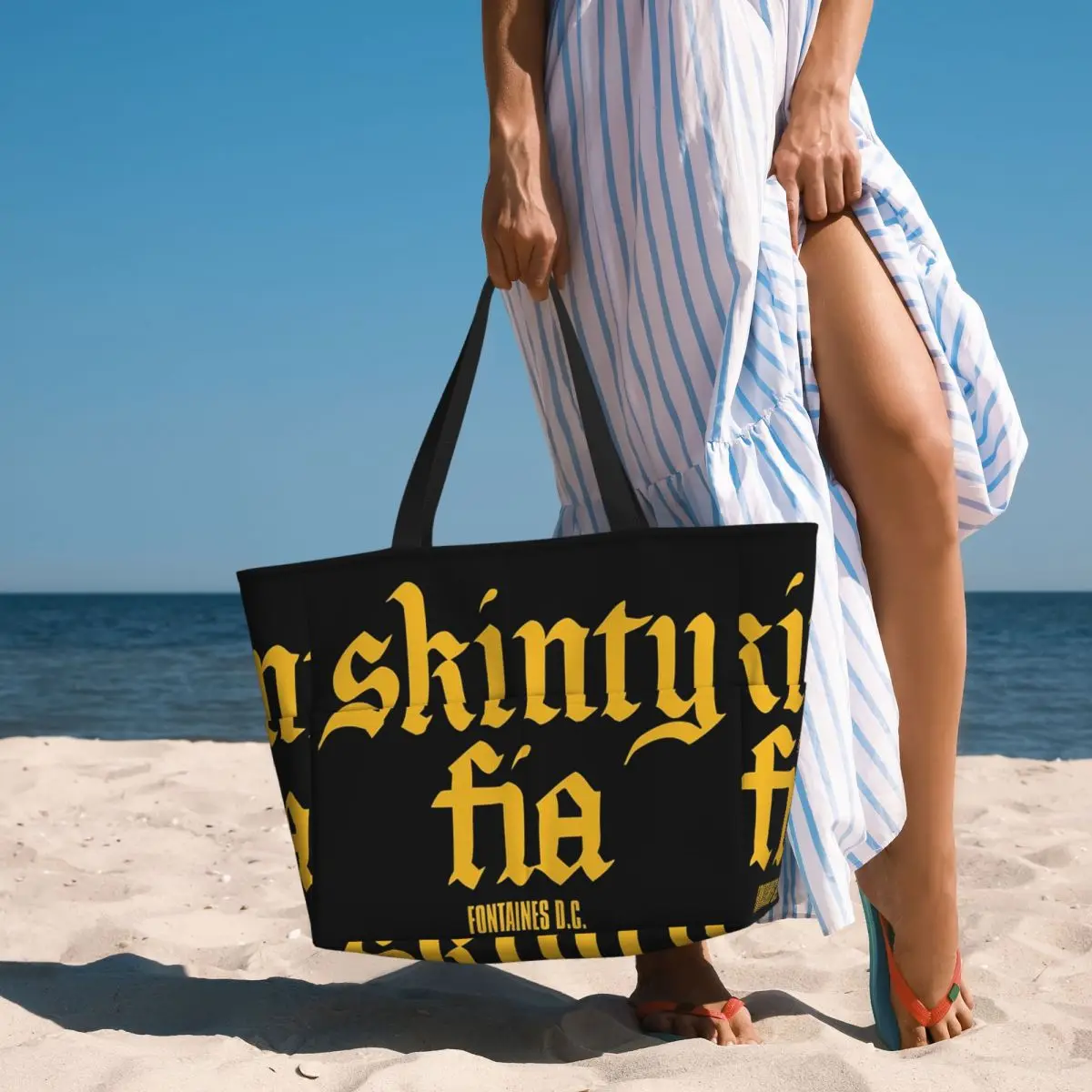 Torba plażowa Fontaines DC Mer – Yoga Fitness Merch recenzja i cena